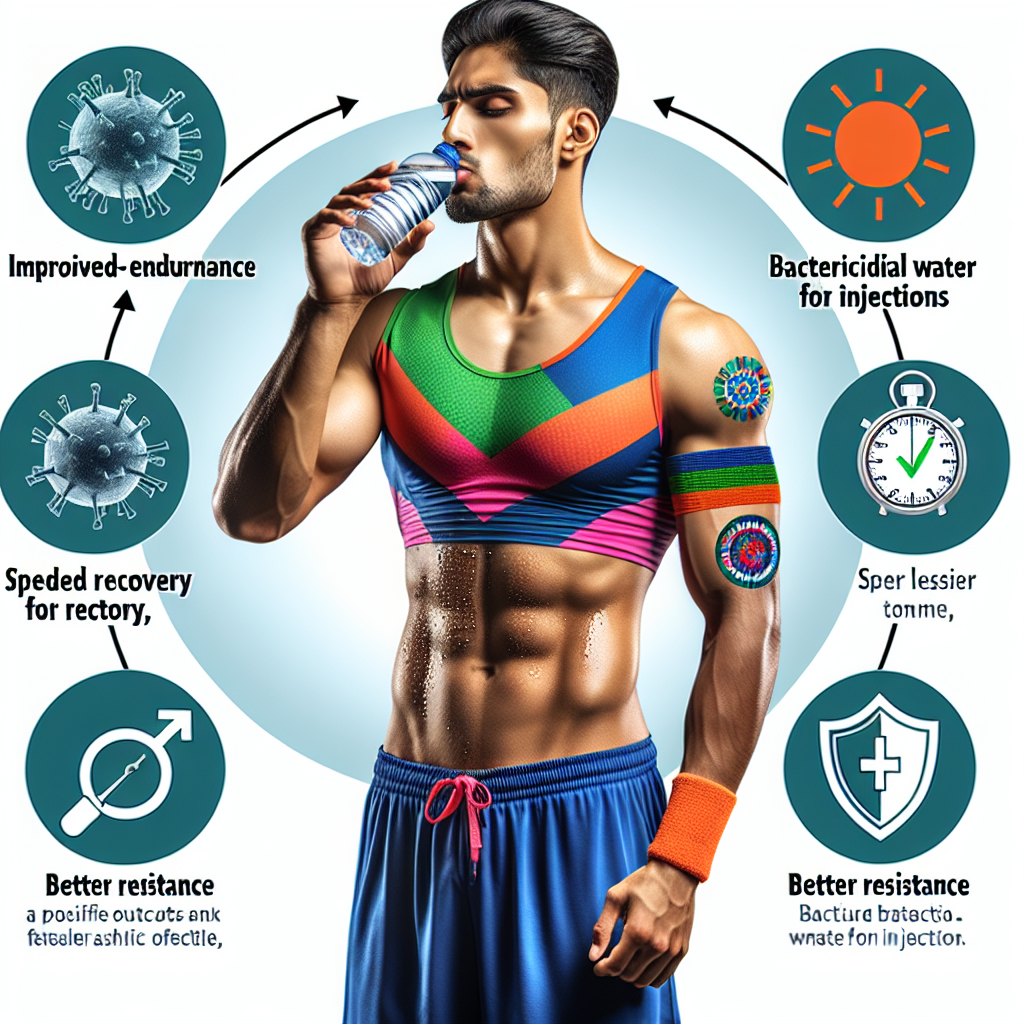 Gli effetti positivi dell'acqua battericida per iniezioni sull'atleta