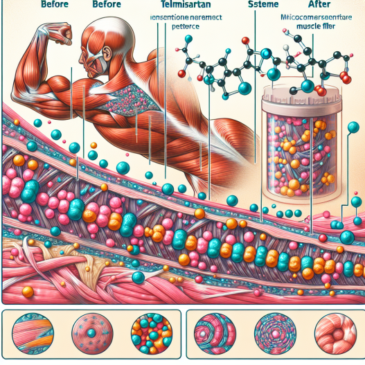Telmisartan e la sua influenza sul recupero muscolare dopo l'allenamento