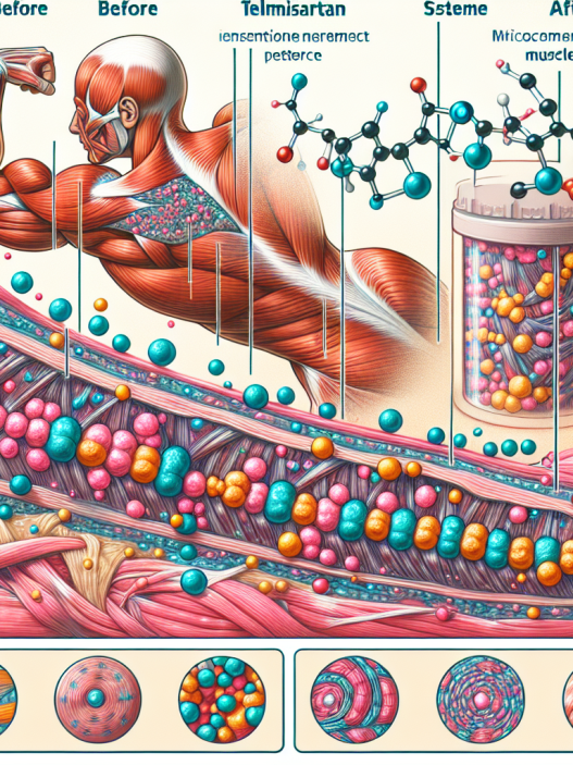 Telmisartan e la sua influenza sul recupero muscolare dopo l'allenamento