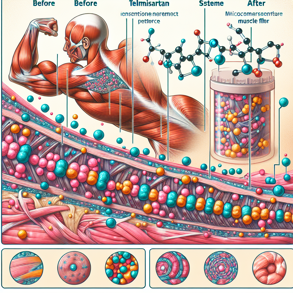Telmisartan e la sua influenza sul recupero muscolare dopo l'allenamento