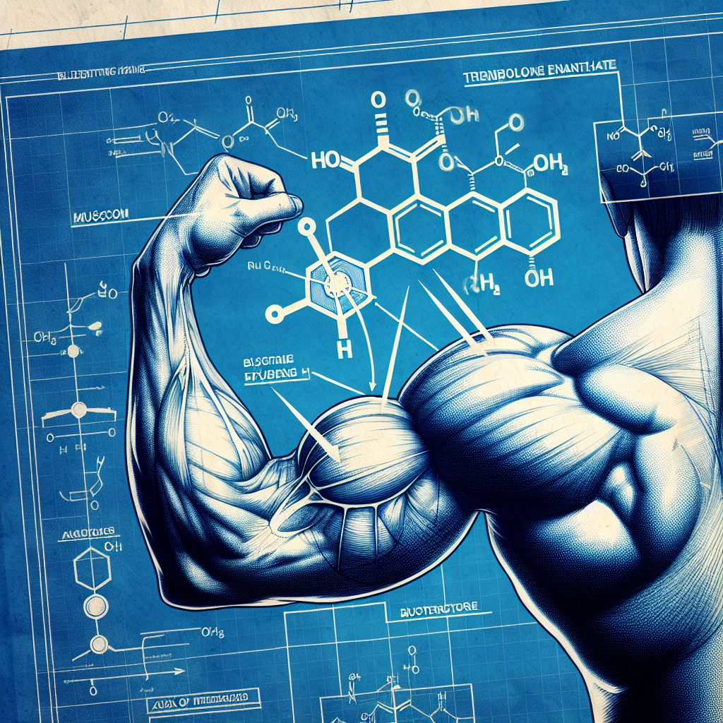 Trenbolone Enantato e la sua relazione con la massa muscolare