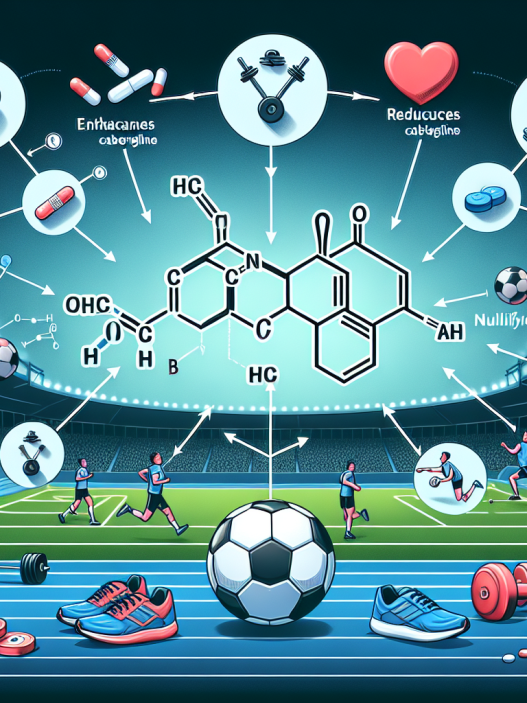 Cabergolina e la sua possibile interazione con altri farmaci nel contesto sportivo