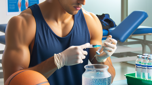 Come utilizzare correttamente l'acqua battericida per iniezioni nel contesto sportivo