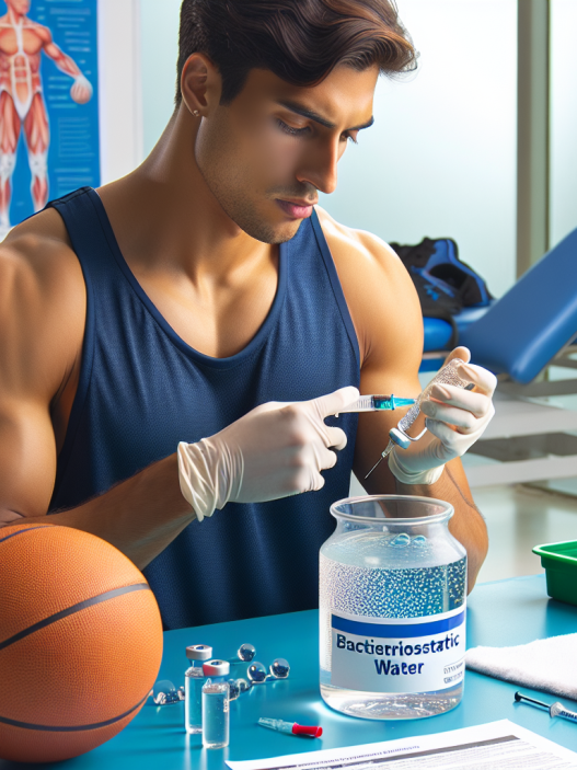 Come utilizzare correttamente l'acqua battericida per iniezioni nel contesto sportivo